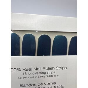 NWT Color Street “Aquatic Behavior” Blue Purple Duochrome Metallic Nail Strips